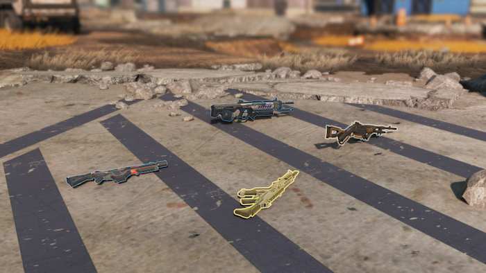 In the Straight Shot LTM all weapons on the ground will be fully-kitted and of random rarity from white to gold.